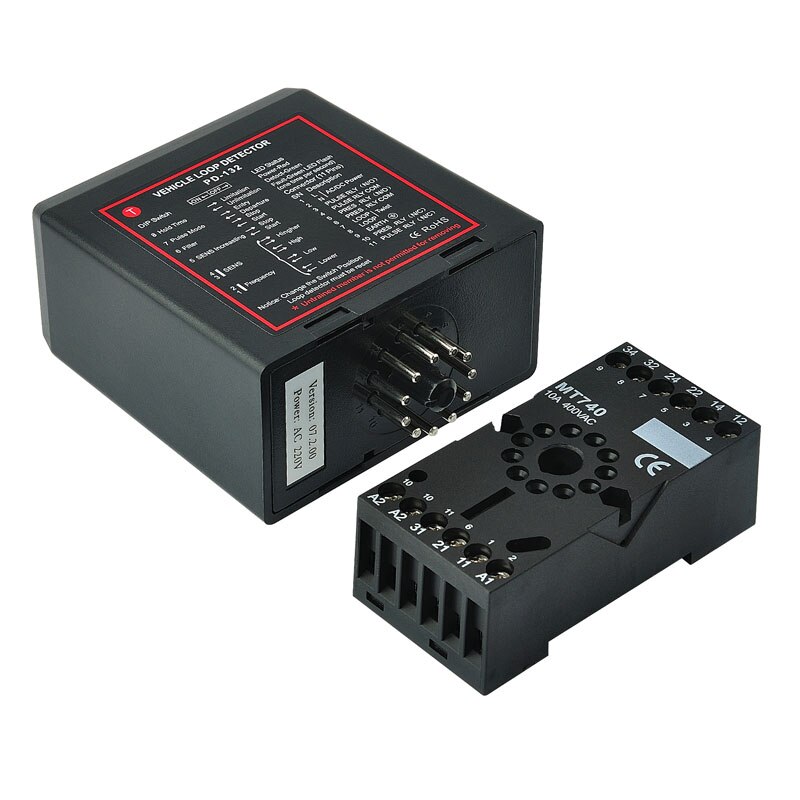 Single Channel inductive Loop Detector Automatic Gate and barrier gate /loop controller/traffic counters DC12V DV24V 110v 220V