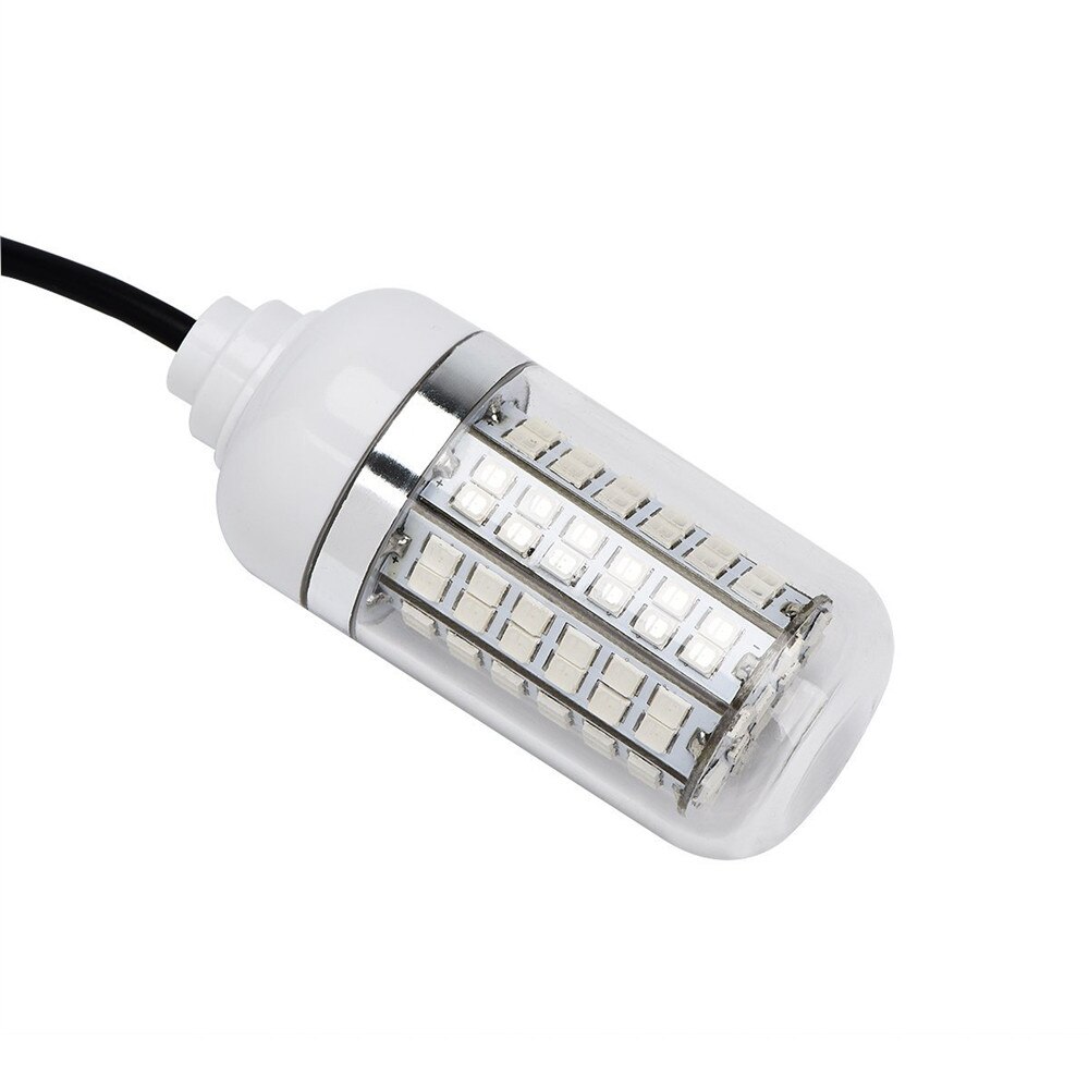 Luz de pesca de 12V, 108 Uds., 2835 LED, luz de pesca subacuática IP68, señuelos, lámpara buscador de peces, atraer gambas, calamar y Krill (4 colores)