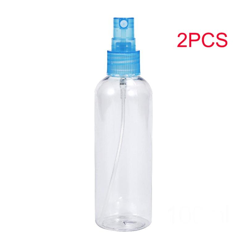 2 Stks/set 100Ml Lege Flessen Dispenser Reizen Clear Plastic Verstuiver Lege Kleine Spray Fles: Default Title