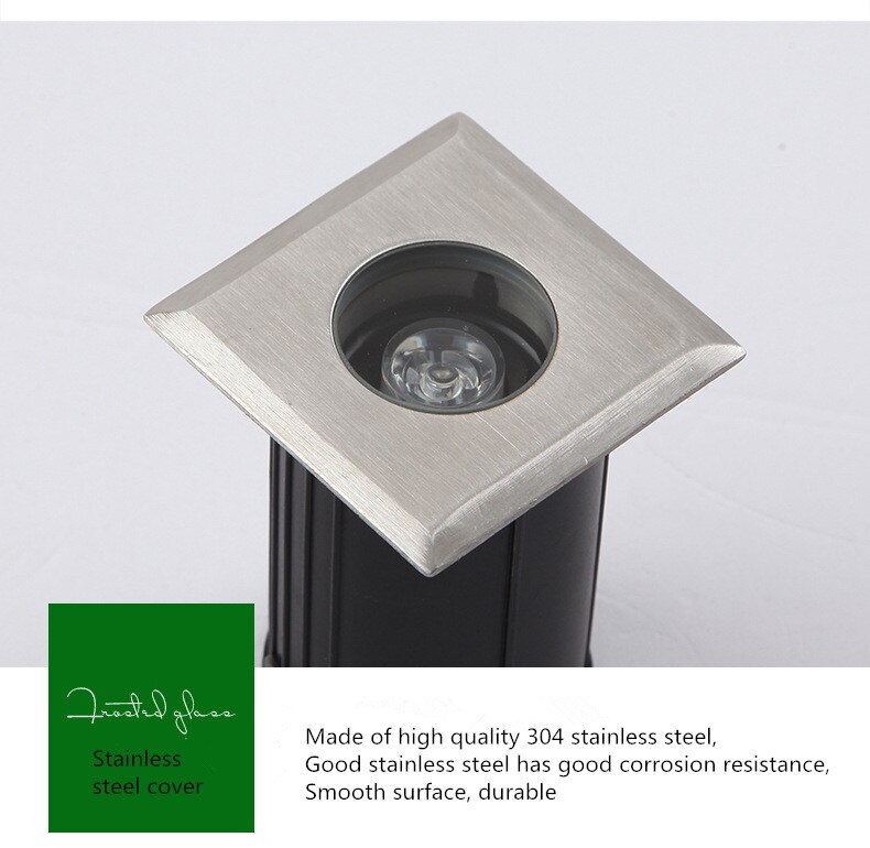 1w spot led udendørs led trin lys vandtæt trappe terrasse lys udendørs terrasse dekoration  dc24v have indvendig væglampe