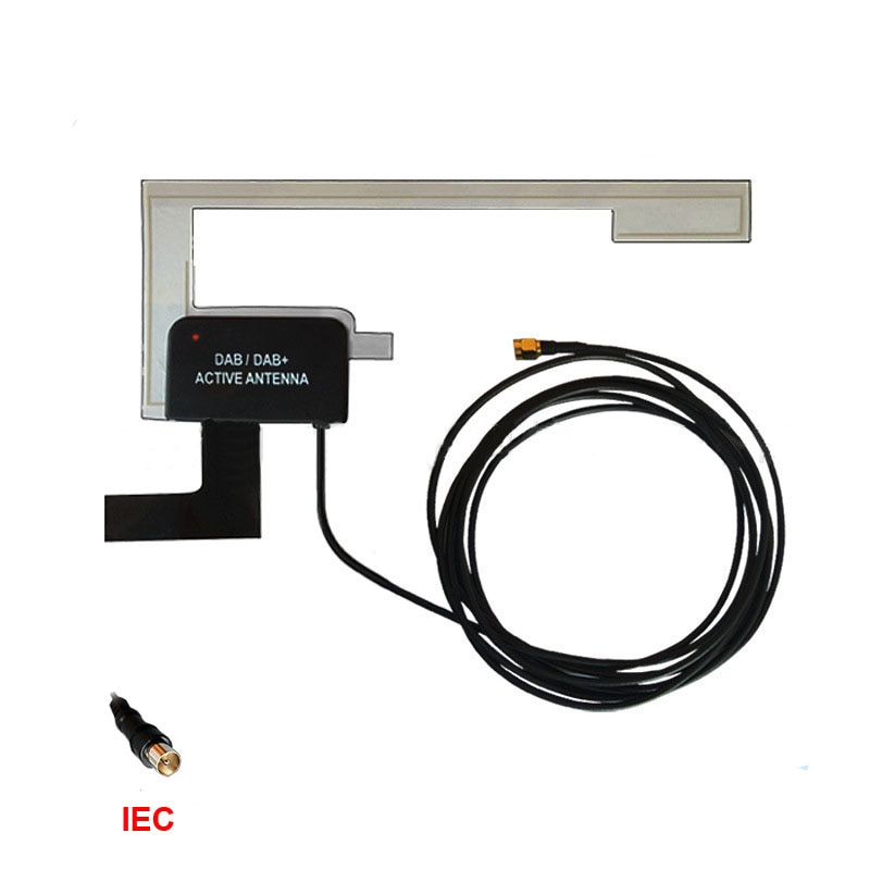 IEC Connect Auto Thuis DAB DAB + Digitale Radio Antenne Glas Mount IEC Plug