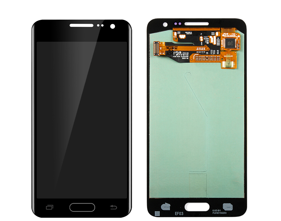4.5 "Super Amoled Voor Samsung Galaxy A300 Lcd Touch Screen Digitizer A300F A300H Voor Samsung A300 Display A3 Lcd: Black