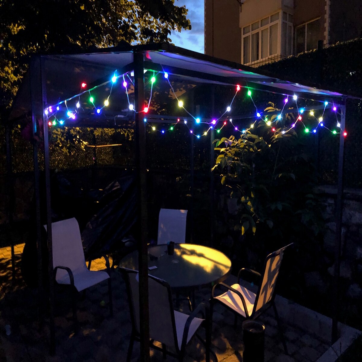 Guirlande lumineuse LED Bluetooth Smart App, guirlande lumineuse pour nouvel an, décoration pour arbre de noël, maison