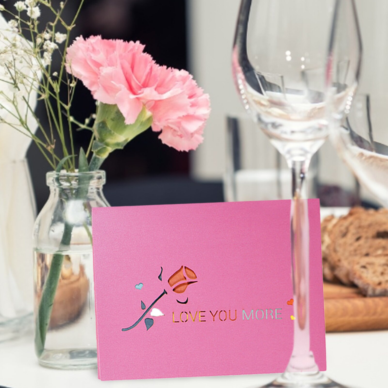 Valentine's Day Greeting Card Exquisite Pop Up Card Greeting Card for Valentines Day