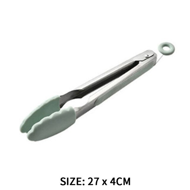 Kitchen Tools Natural Acacia Wood Silicone Cookware Utensil Set Cozinha Spatula Soup Pasta Mestoli Silicone Kitchen Accessories