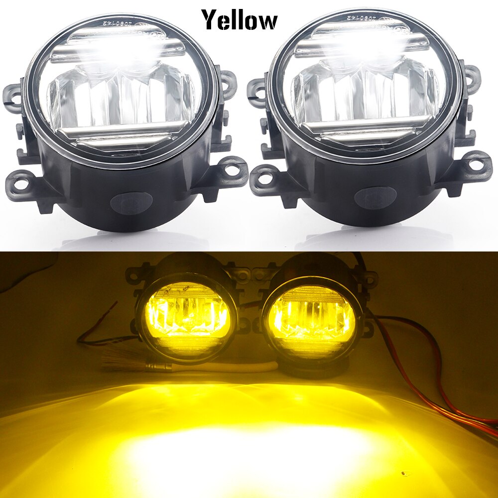 2 X 30W LED Fog Light Assembly Car Fog Lamp DRL H11 For Opel Astra Corsa Zafira Meriva Movano Vectra Tigra TwinTop Agila Signum: Yellow
