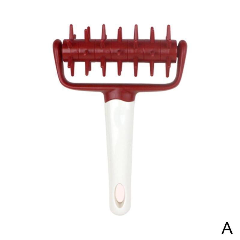 Pizza Pastry Roller Pin Baking Tool Cookie Biscuit Pizza Dough Puncher Crimper Kitchen Tools Pasta Tool Kitchen Holes Pie G R1H4: A