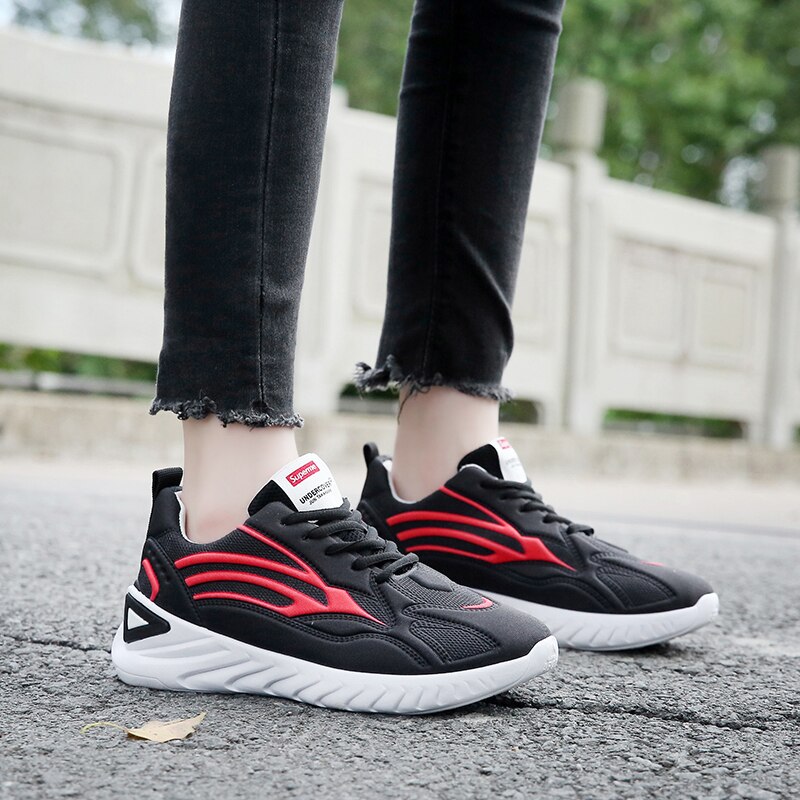 Lyserøde sneakers kvinder tennissko billige sportssko kvinder åndbare damesko zapatillas mujer tenis feminino