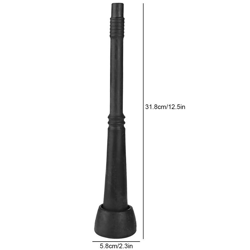 Revêtement de Machine à traire, 4 pièces de 12.5, 2.3 pouces en caoutchouc noir pièces gonflables en caoutchouc souple et Durable pour Simple Installa