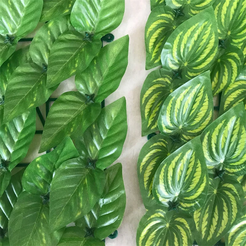 50X100/300cm Artificial Ivy Hedge Green Leaf Fence Panels Faux Privacy Fence Screen for Home Outdoor Garden Balcony Decoration