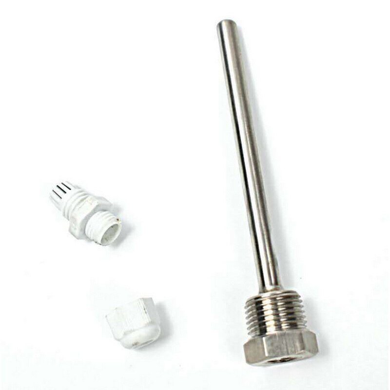 50-200mm rustfri stålbrønd 1/2 "npt gevind til temperaturfølere