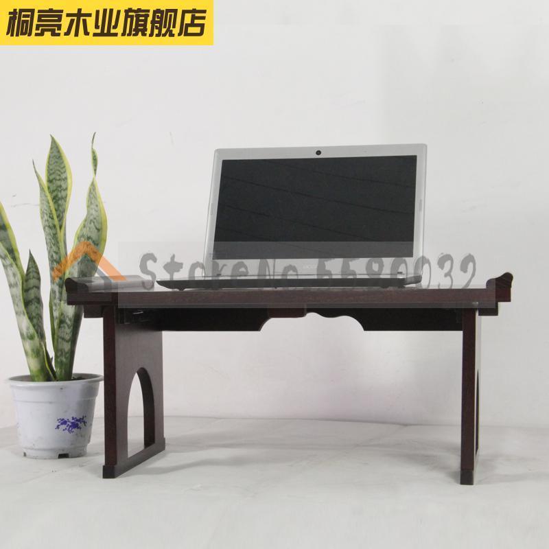 Solid Wood Table Simple Table Folding Dining Table Home Portable Belt Learning Solid Wood Desk Stall Table: Default Title