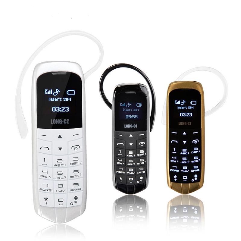 Lange-Cz J8 Bluetooth Dialer Mini Mobiele Telefoon 0.66 Inch Met Handen Gratis Ondersteuning Fm Radio, micro Sim-kaart, Gsm Netwerk