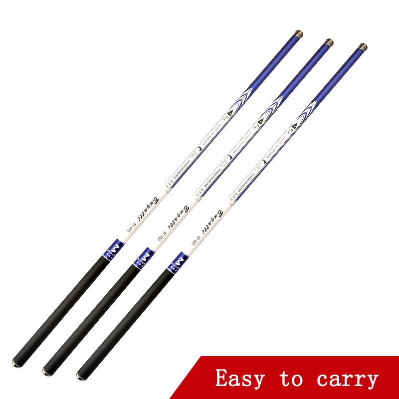 Carbon Telescopic Power Hand Pole Fishing Rod 2.7/3.6/4.5/5.4/6.3/7.2m Travel Ultra Light Carp Fishing Rod Feeder