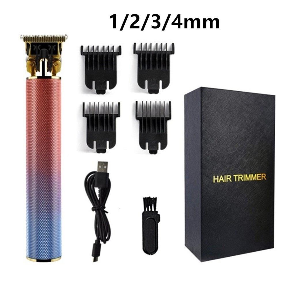 Hair Trimmers USB Rechargeable Hair Clipper Barber Trimmer Beard Trimmer Cutter Haircut for Men Styling Tool: 110423