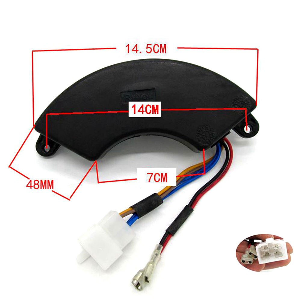 Gasoline generator voltage regulator AVR Automatic Voltage Regulator Rectifier Single Phase For 2-7 KW GX160 GX200 GX340 GX390