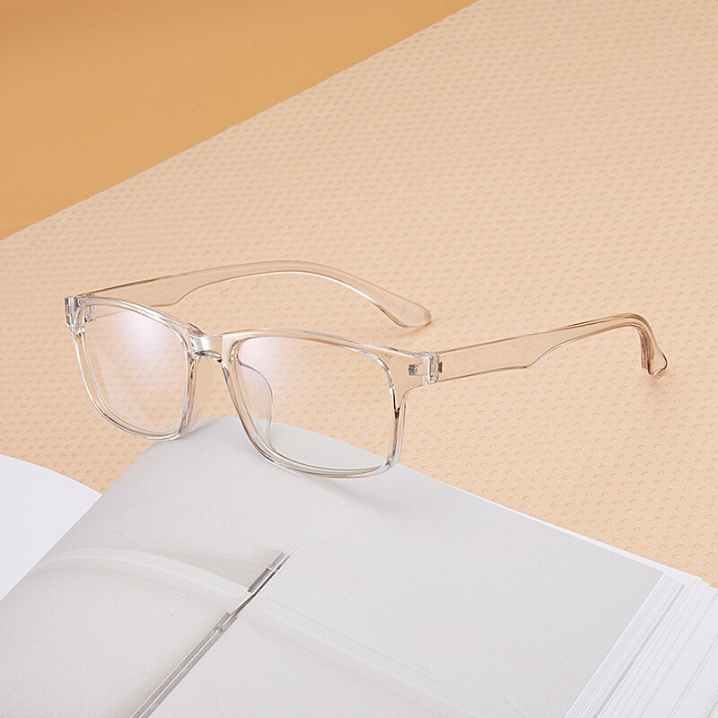 Lunettes carrées transparentes pour femmes, nouvelle , monture optique, lunettes transparentes à rayons bleus, monture rétro, lunettes d'ordinateur