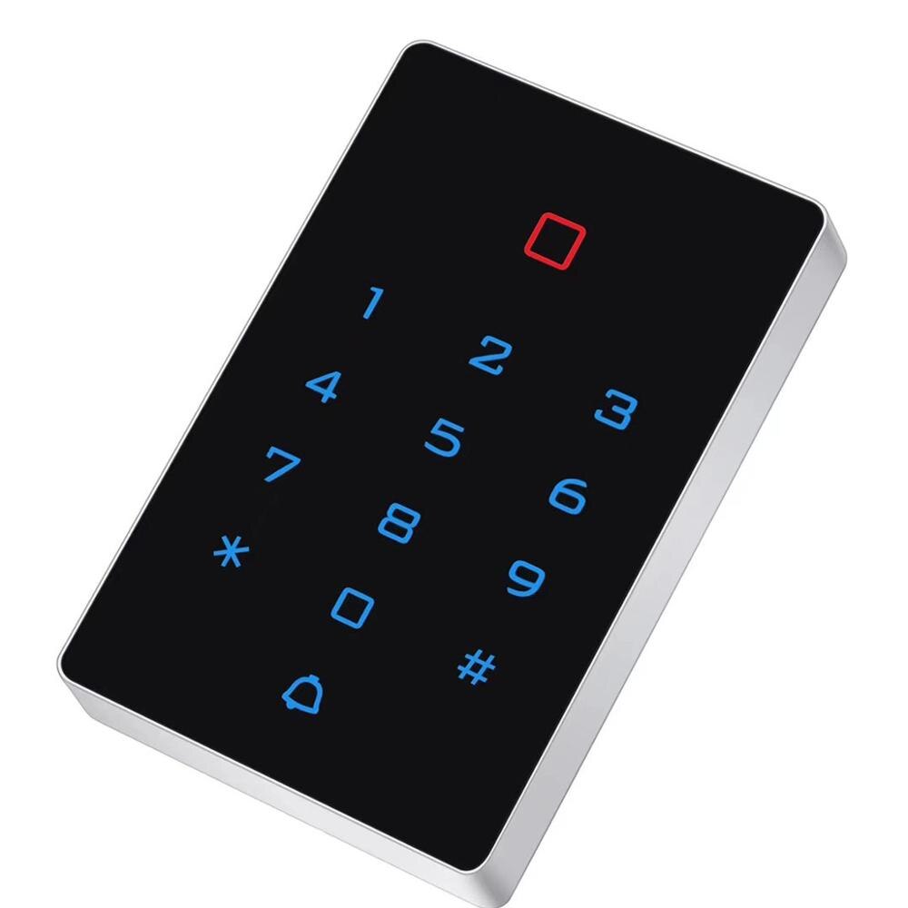 Backlight Touch 125khz RFID Card Access Control keypad EM card reader Door Lock opener wiegand 26 output Anti-disassembly Alarm