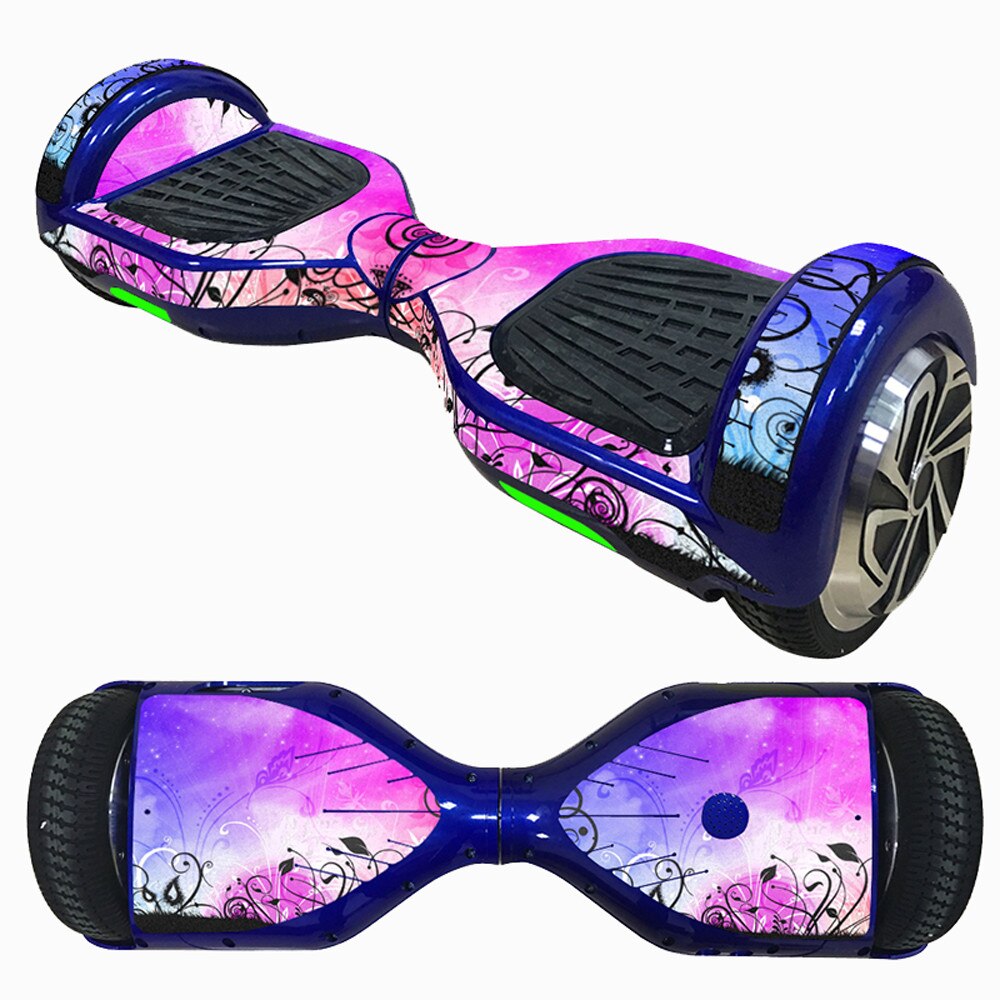 6.5 pouces intelligent roue d'équilibre Hoverboard planche à roulettes scooter électrique dérive auto équilibrage debout Scooter Hoverboard planer conseil: Gris clair