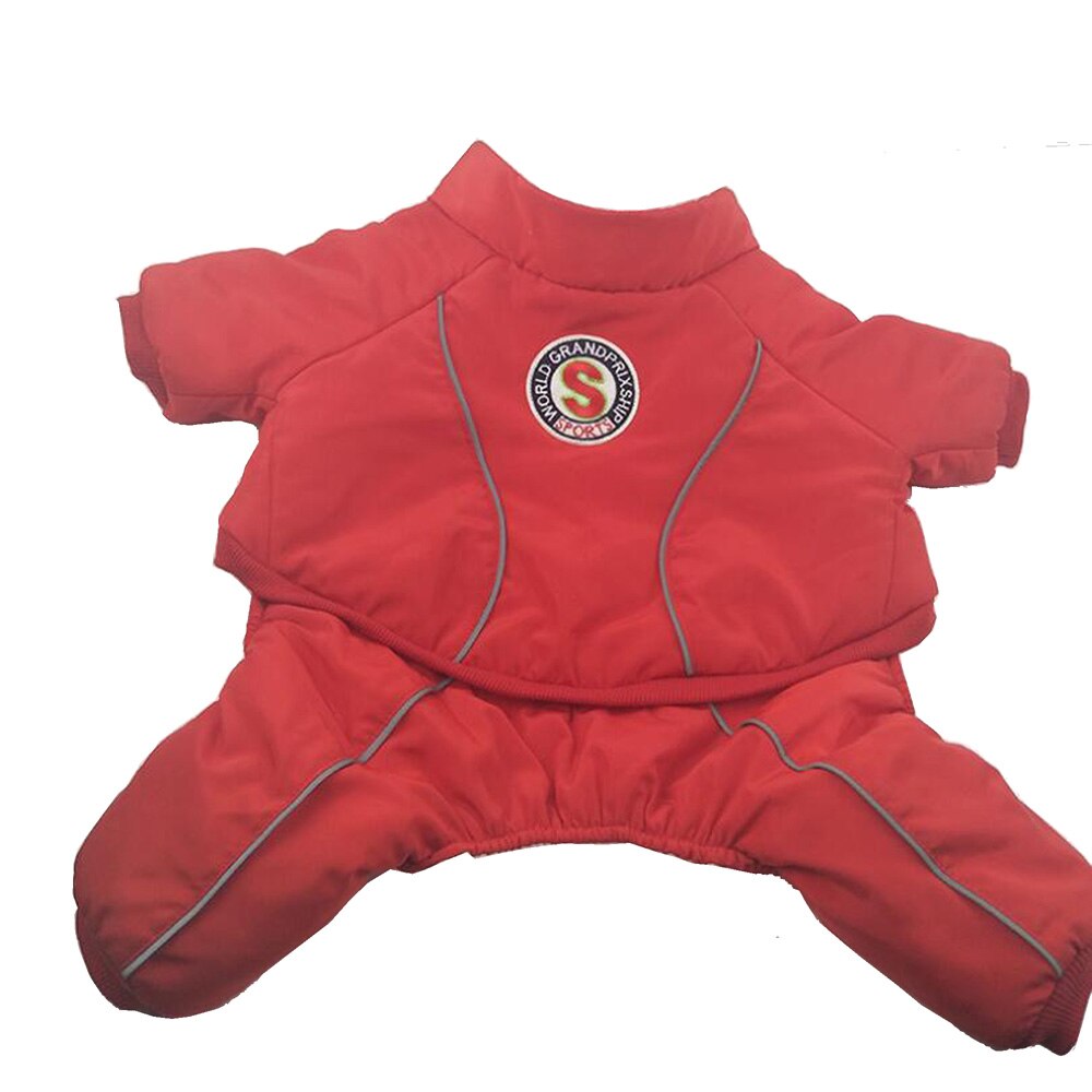 Winter Overall für Hunde Vlies warm Hund Gesamt 2 Farbe Reflektierende Gurte Hund Kleidung XS S M L XL 2XL