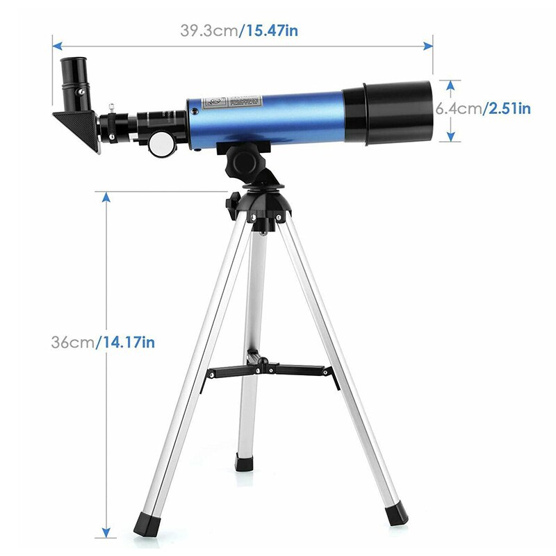 F36050m Telescope Astronomical Monocular High Power Telescope With Tripod Refractor Spyglass Zoom Powerful For Astronomic Space