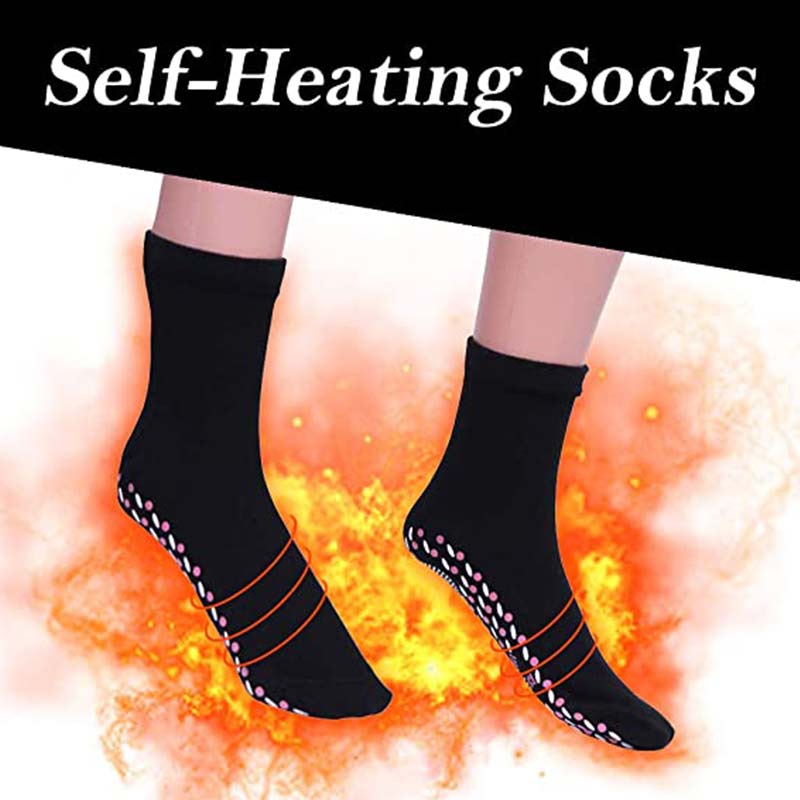 Magnetische Sokken Unisex Zelfopwarming Gezondheidszorg Sokken Toermalijn Magnetische Therapie Comfortabel En Ademend Voet Massager Warm