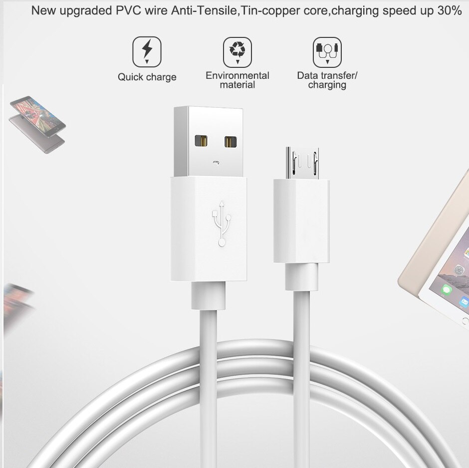 For XIAOMI Micro USB Sync Data Cable 2A Charging for Xiaomi Mi 3 4 Max Redmi 4X 4A 5A 5 Plus Note 4 4X 4A 5 5A 3 3X 2A