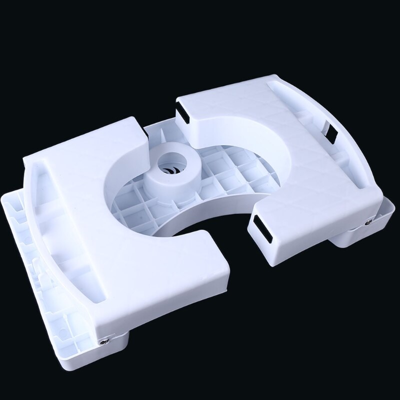 Łazienka składana dla dorosłych dzieci antypoślizgowa plastikowa kucana muszla klozetowa z 6.7 ''stołek robić toalety i stołek