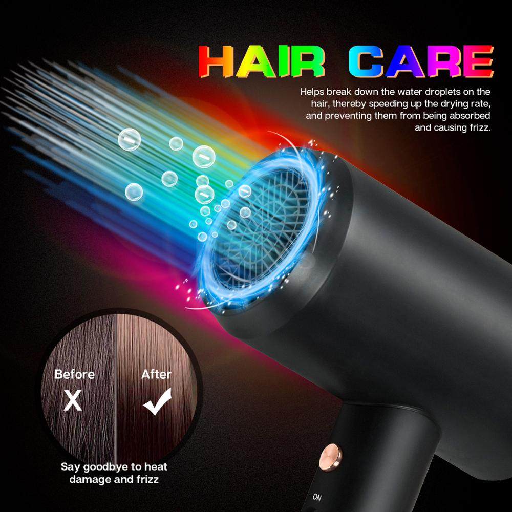 Professionele Föhn Opvouwbare Föhn Styling Tool Met Diffuser Negatieve Ionen Functie Home Reizen Mini Haar Dryerportable