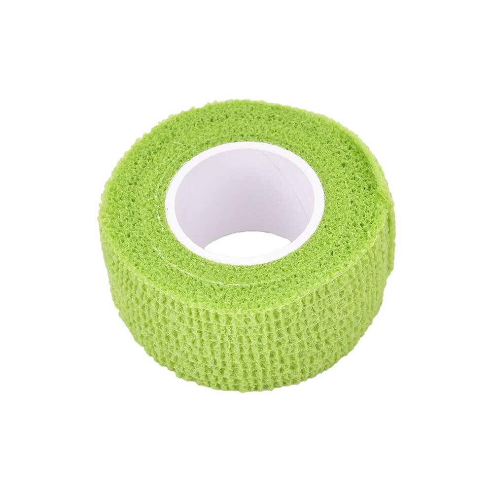 Vandtæt og åndbar 4.5m x 2.5cm selvklæbende bandageindpakning elastisk klæbende førstehjælpstape: Grøn