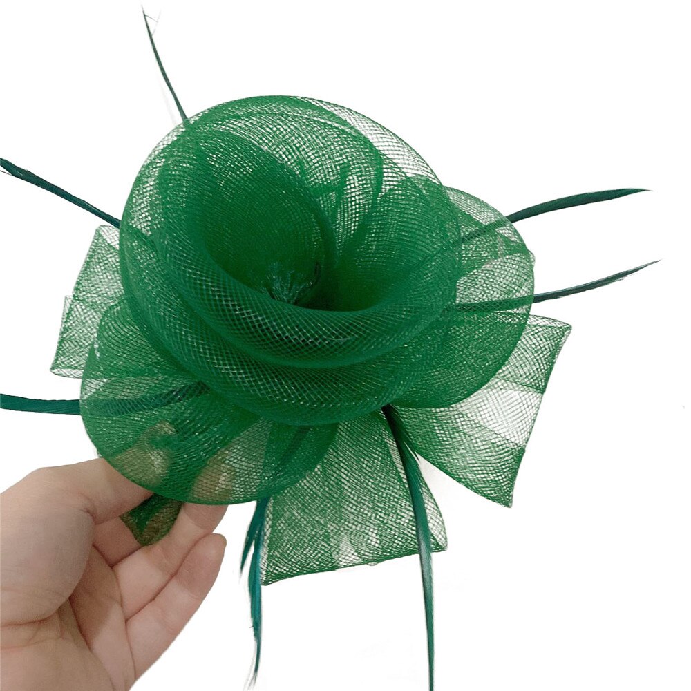 mariée coiffe de mariage accessoires dames femmes fête Vintage Fascinators coiffure épingle à cheveux lumière violet accessoire de cheveux: Rose