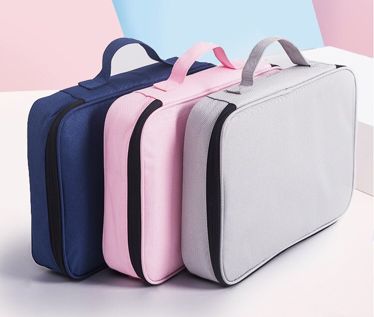 Folder for Documents Ticket Waterproof Document Holder Organizer for Documents Certificates File Folder Large Travel Storage Bag