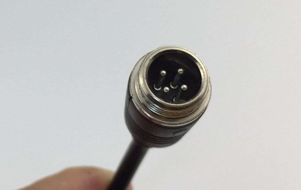 3M/5M/10M/15M/20M 4 Pin Aviation Plug Extension Line Lan Cable for Vehicle CCTV Camera Surveillcane System