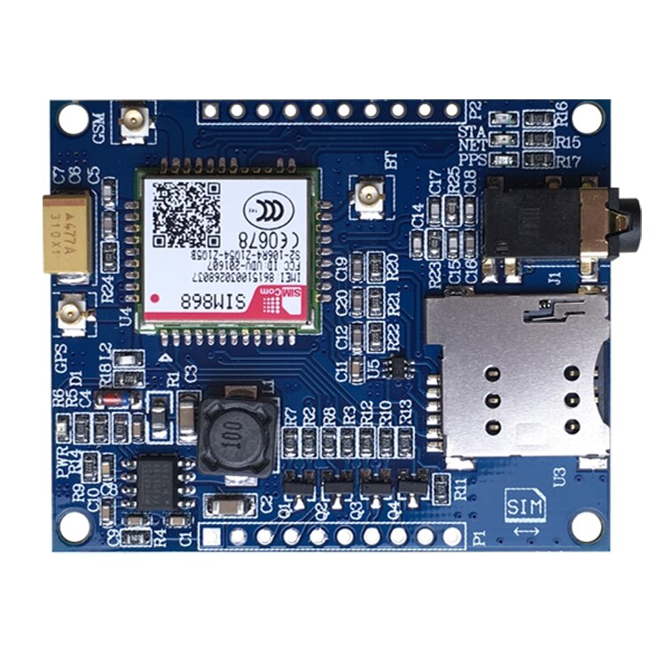 Sim 868 gsm/gprs/bluetooth/gps-modul delad cykel gps stöldskydd lbs basstationspositionering