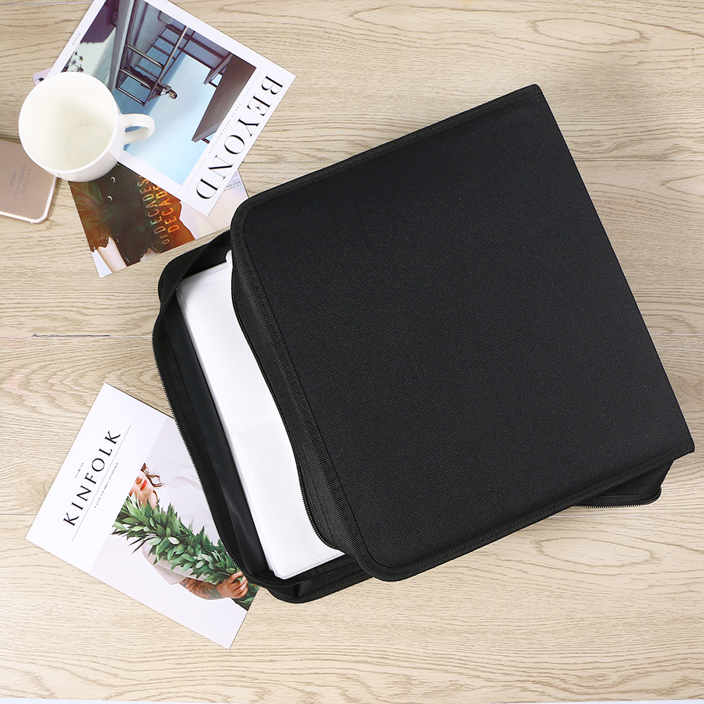 240/320/ 360400 /520 Discs Tragbare CD DVD Brieftasche Halter Tasche Fall Album Organizer Medien Lagerung Box Zipper CD Sleeve Tasche