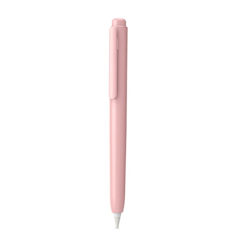 H7EC Anti-Scratch Pencil Cover Case Skin For apple Pencil 1st Gen Touch Screen Pen Tab Multi Colors Sleeve Retractable Tip: Pink