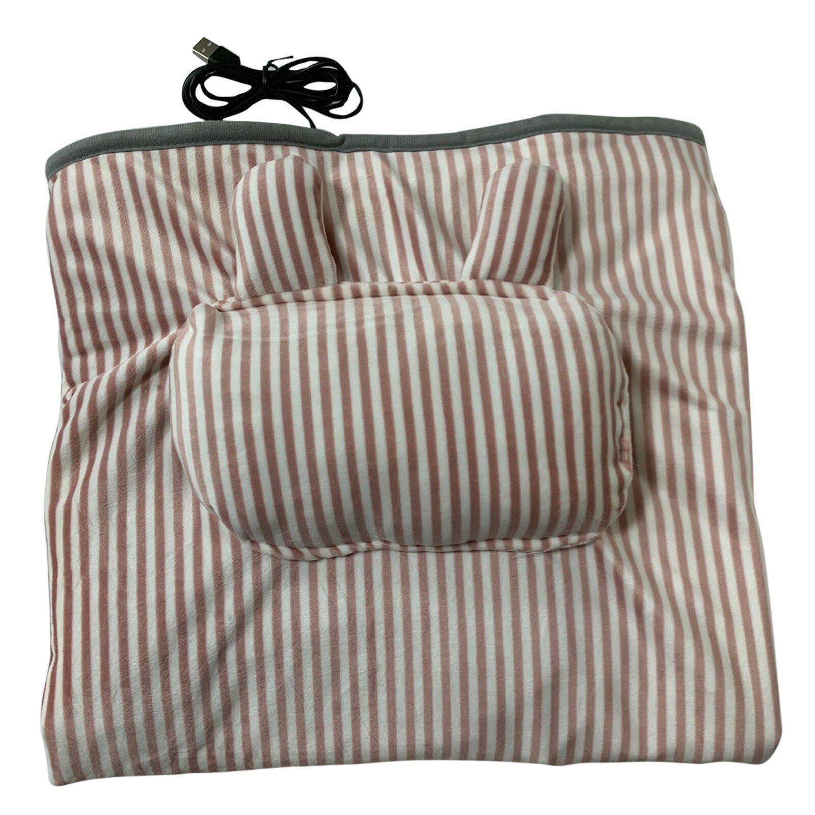 40# Multi Function Fast Heat Electric Blanket Heated Throw Over Blanket Warm Heater Bed Thermostat Soft Electric Heating Blanket: Pink