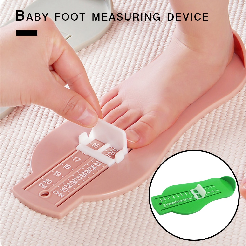 Voet Maatregel Gauge Baby Kid Voet Heerser Schoenen Maat Meten Heerser Schoenen Lengte Peuter Voeten Verstelbare Meetinstrument