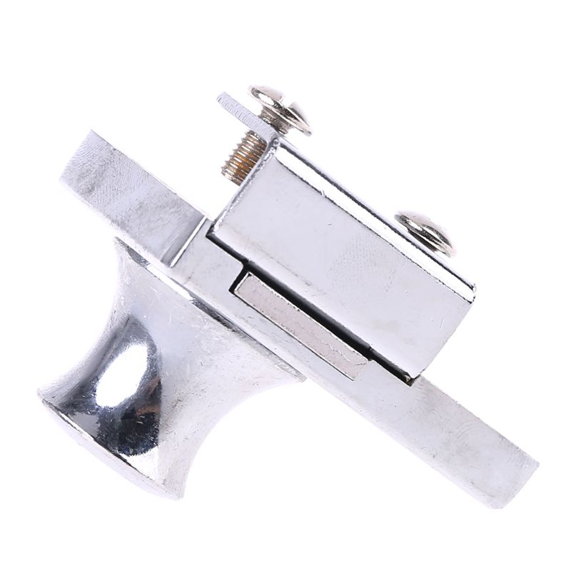 Cerradura de pestillo doble para puerta de vidrio, cerrojo de seguridad para escaparate de 5-12mm,
