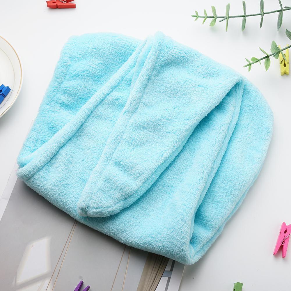 Magische microvezel haar snel drogende föhn handdoek bad douche wikkel hoed pet tulband muts snel drogend  z3 c 0