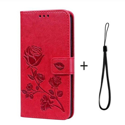 Funda de lujo para Lenovo K3 Note, funda de piel sintética tipo billetera para Lenovo K50 K50-t5 K50a40 A7000, funda A7000-A: K50 / 3Red