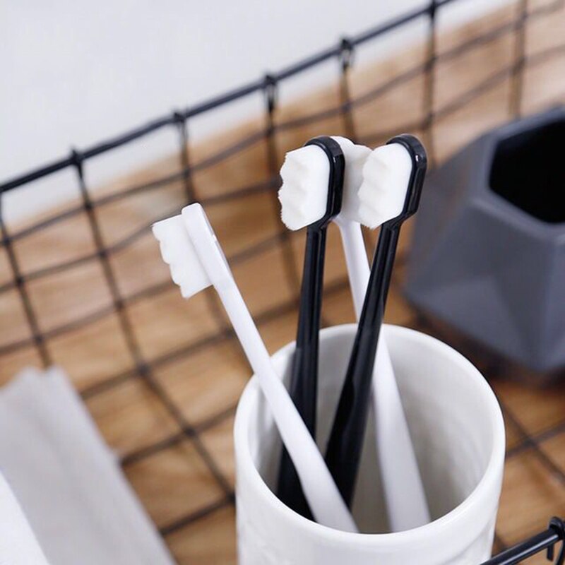 Ultra-fine Soft Toothbrush Toothbrush Black/white Ultra Soft Toothbrushes Dental Nano-antibacterial Tooth Brush