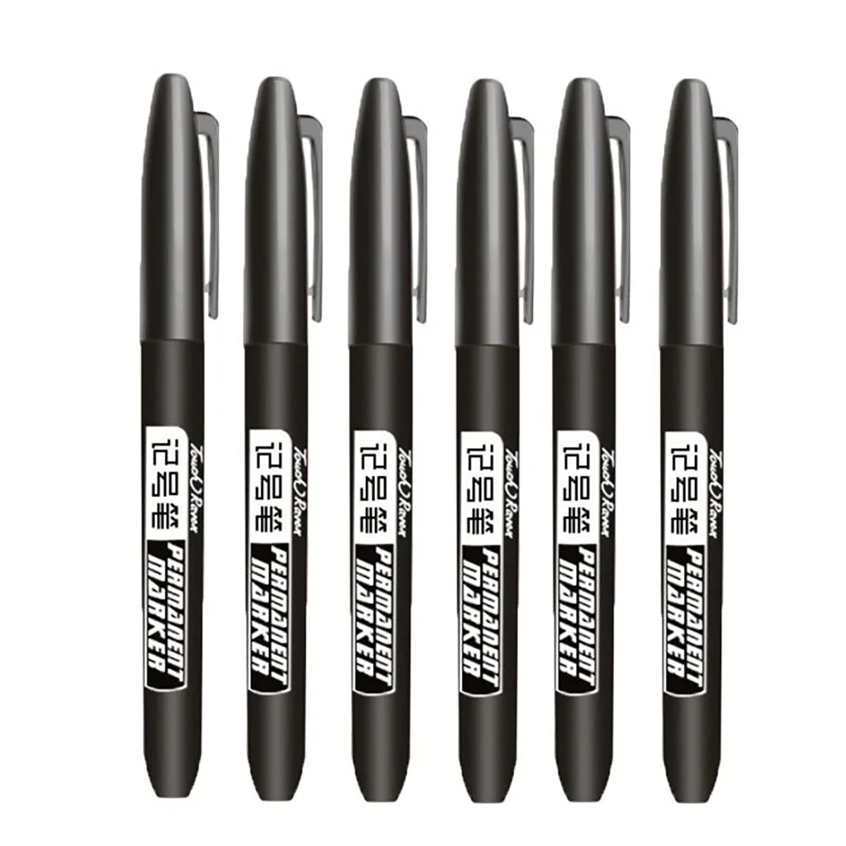 6/10 pièces stylo marqueur Permanent Manga dessin marqueurs noir bleu rouge encre étanche croquis stylos papeterie Art fournitures scolaires: plum