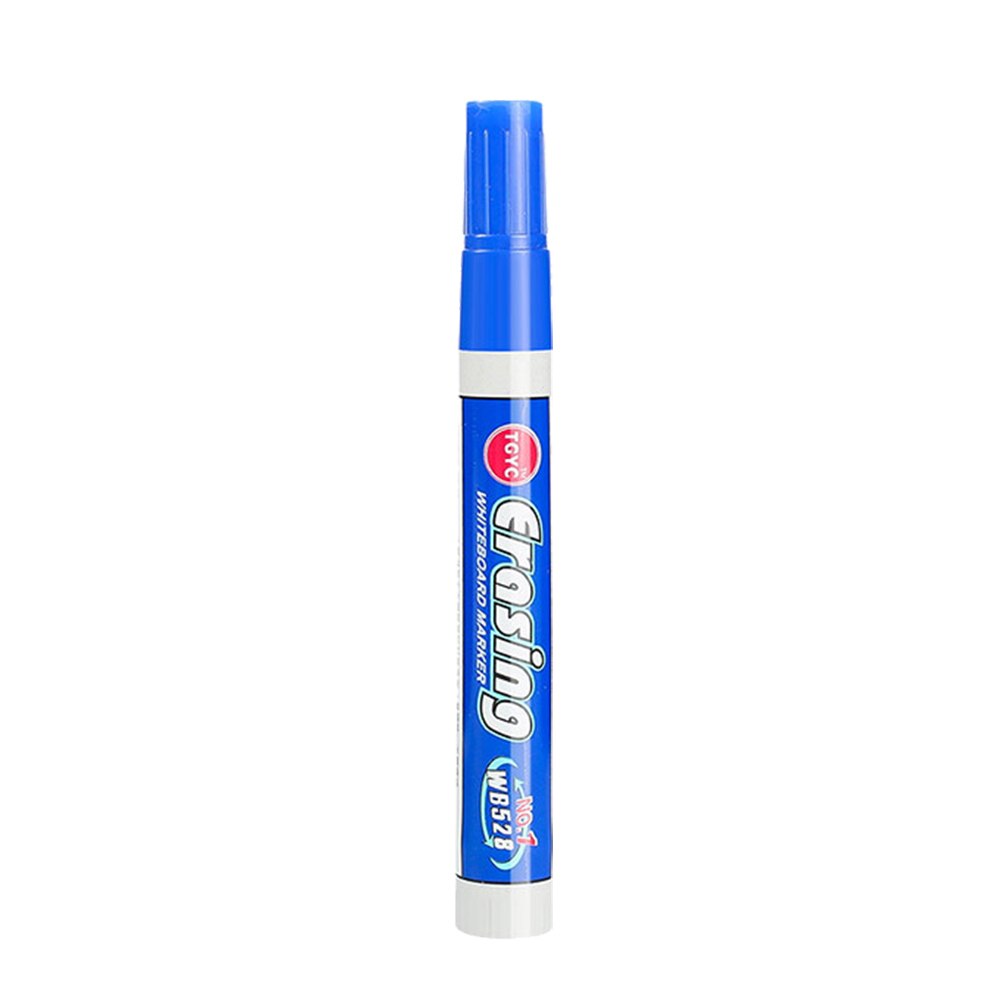 Stylo magique de peinture à l&#39;eau pour tableau blanc, marqueur de couleur effaçable à base d&#39;eau, stylo noir effaçable à sec, jouet éducatif pour enfants, 10 pièces: 10pcs Blue