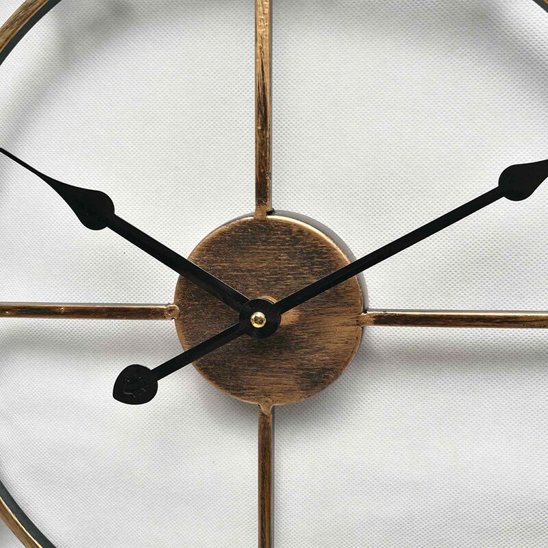 Wall Watch European Style Iron Clock Retro Clock Home Decoration Wall Clock European Retro Style Independent