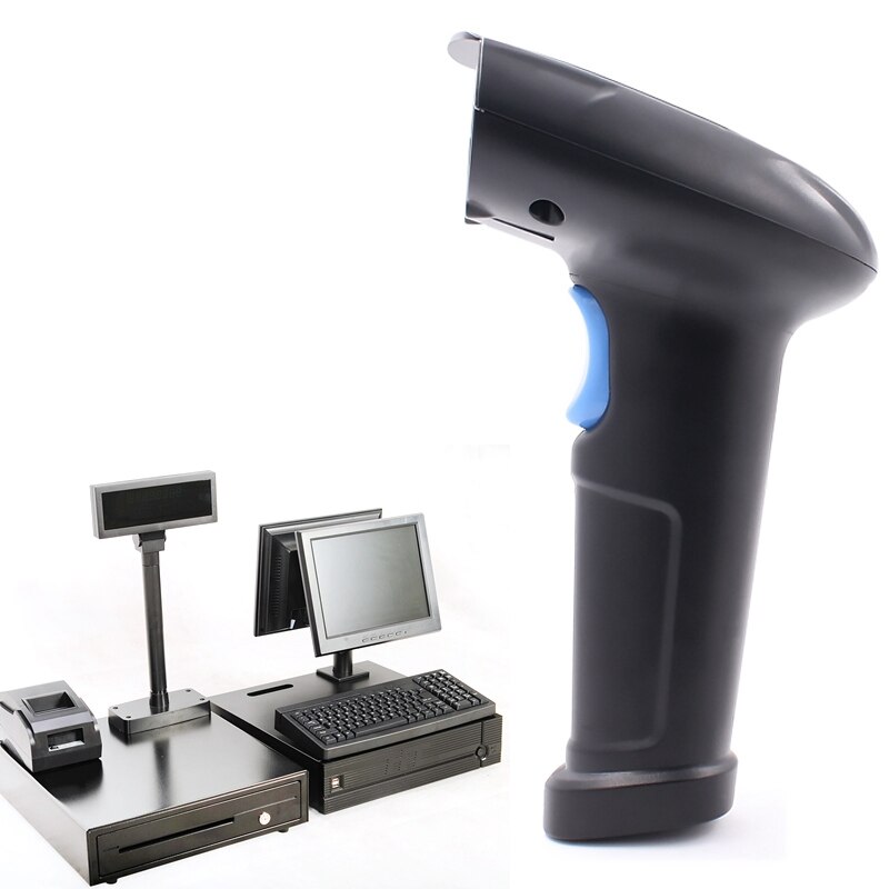 MK50 2D Barcode Scanner Qr Data Matrix Handheld Ccd Automatische Barcode Reader Bar Code Scanner