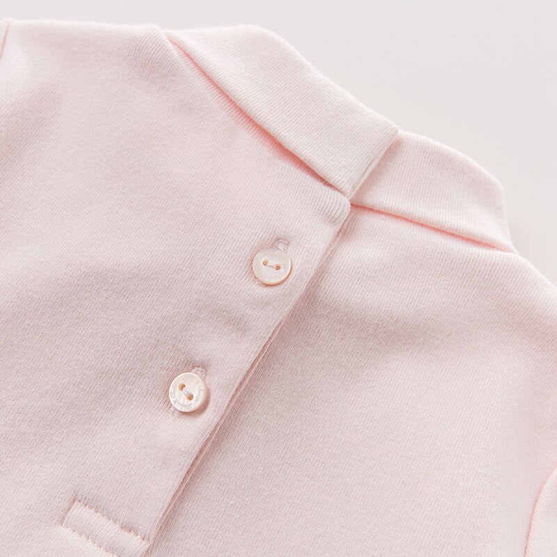 DB6118 dave bella herfst baby meisjes mode t-shirt kids peuter mooie tops kinderen tee