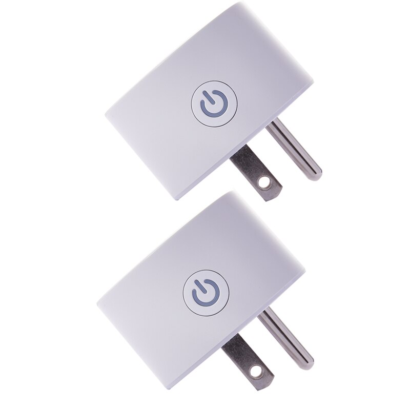 Wifi Smart Plug EU/US Smart Socket Smart Timer 16A Wifi Plug Voice Control Work With For Siri Alexa Google Assisitant: 2Pcs US