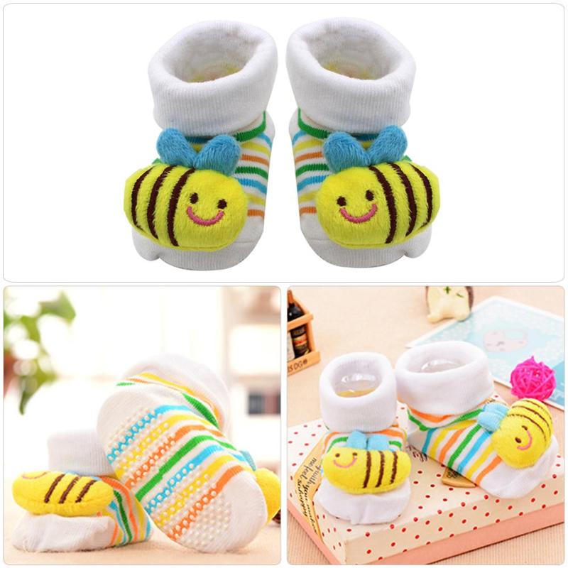 Baby Cute Cartoon Socks Newborn Baby Anti-Slip Indoor Floor infant Socks Shoes Boots Kids Clothes Accessories