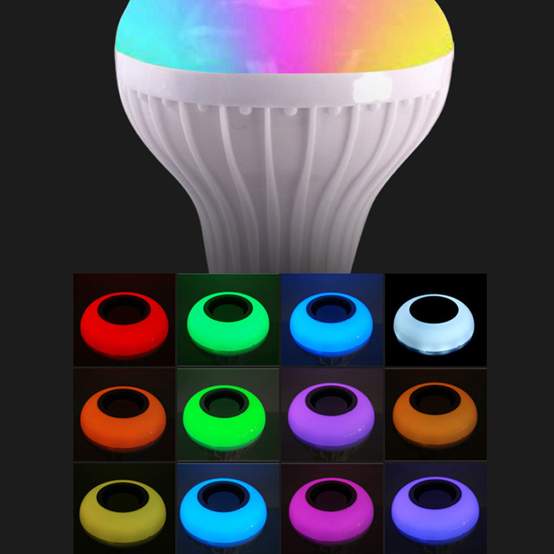 Led 5w 10w rgb magische lamp  e27 15w bluetooth slimme lamp kleurveranderende gloeilamp slimme huisverlichting compatibel met ios/android